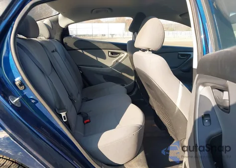 2016 Hyundai Elantra Se from USA, damaged, VIN 5NPDH4AE4GH683748